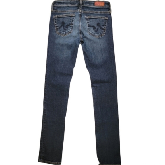 Adriano Goldschmied The Stilt Cigarette Jean, Dark Wash, EUC, size 25 - Picture 10 of 10